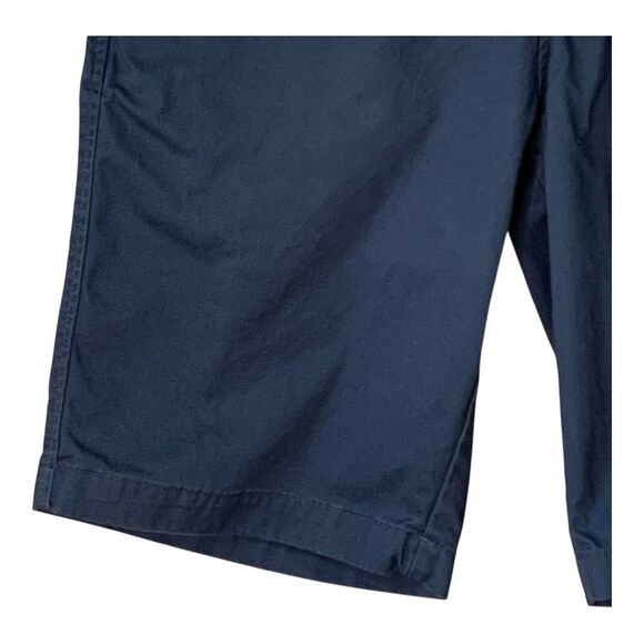 Eddie Bauer Men's Shorts Size 32 Steel Blue Classic Cotton Casual Golfing Chinos - Picture 5 of 15